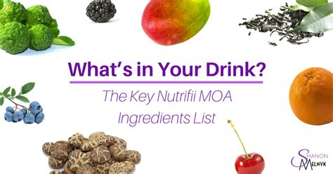 nutrifii ingredients.